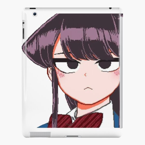 komi san can't communicate manga komi cat blush! iPad Case & Skin for Sale  by mushopea