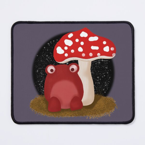Item preview, Frog under a Mushroom designed and sold by thebuzzybunny.