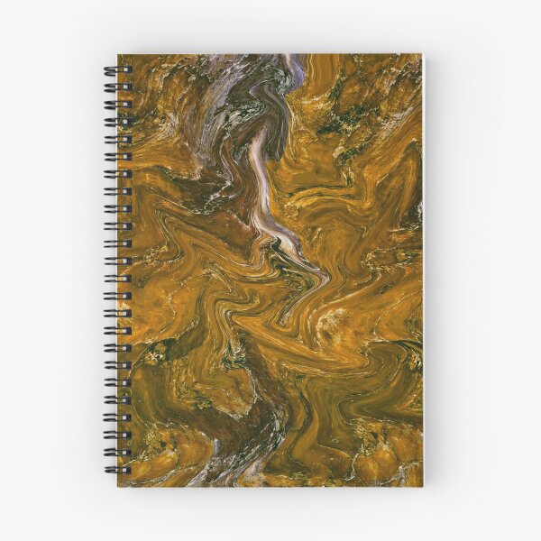 Item preview, Mustard marble art designed and sold by Catspuss.