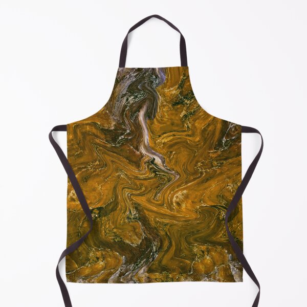 Item preview, Mustard marble art designed and sold by Catspuss.