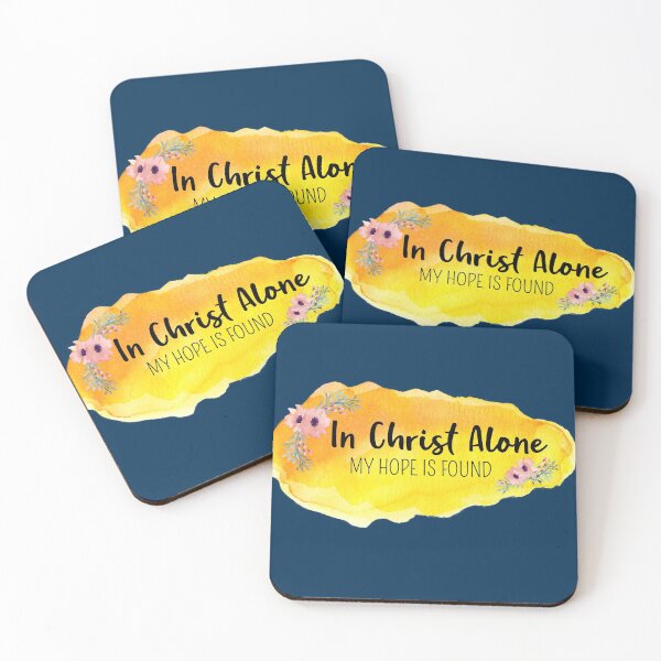 Item preview, Christian Quote - In Christ Alone, My Hope is Found designed and sold by JacquelineLim.
