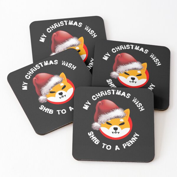 Item preview, Shiba Inu My Christmas Wish Crypto Design designed and sold by Funny-Tees4U.