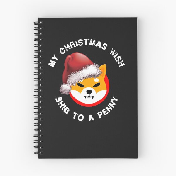Item preview, Shiba Inu My Christmas Wish Crypto Design designed and sold by Funny-Tees4U.