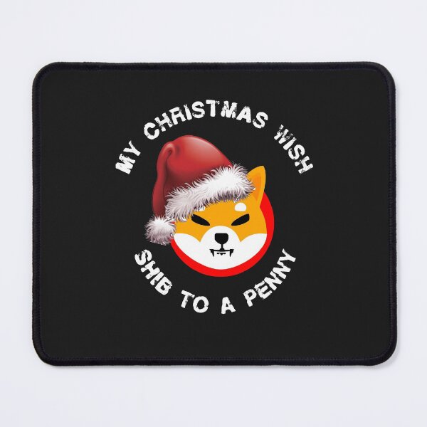 Item preview, Shiba Inu My Christmas Wish Crypto Design designed and sold by Funny-Tees4U.
