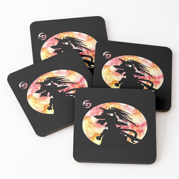 Item preview, FFXIV Stormblood Samurai Silhouette designed and sold by GingerCatGifts.