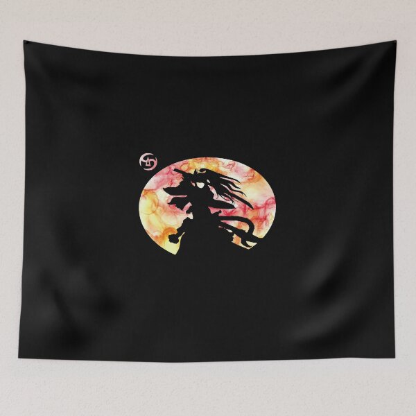 Item preview, FFXIV Stormblood Samurai Silhouette designed and sold by GingerCatGifts.