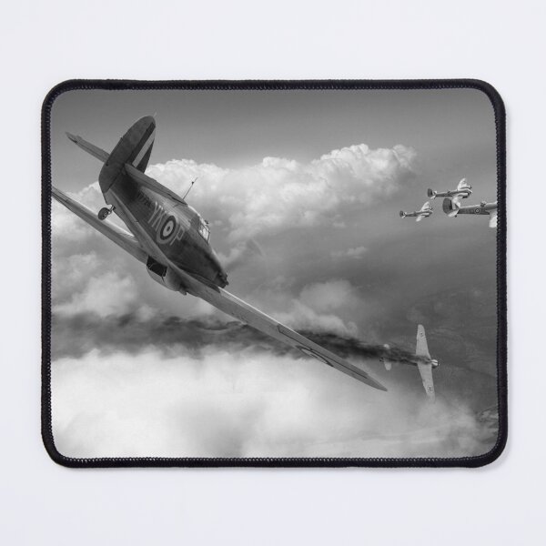 Item preview, Pattle Hurricane air combat, B&W version designed and sold by Flight Artworks.