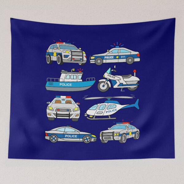 Item preview, Police Vehicles designed and sold by samshirts.