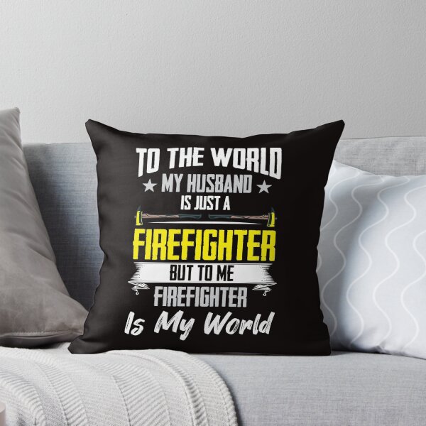Item preview, Firefighter Wife Courage Fire Brigade Husband Proud Love designed and sold by MagicSD Designs.