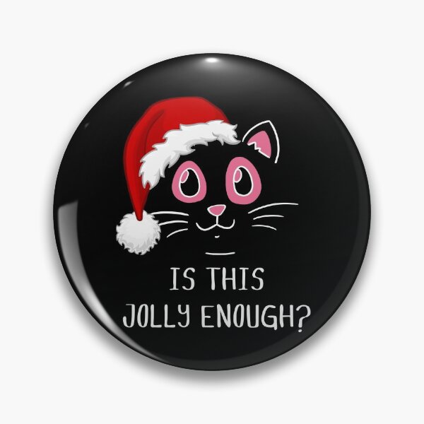 Item preview, Christmas Cat Santa. Is This Jolly Enough? designed and sold by Windmill Wildflowers.