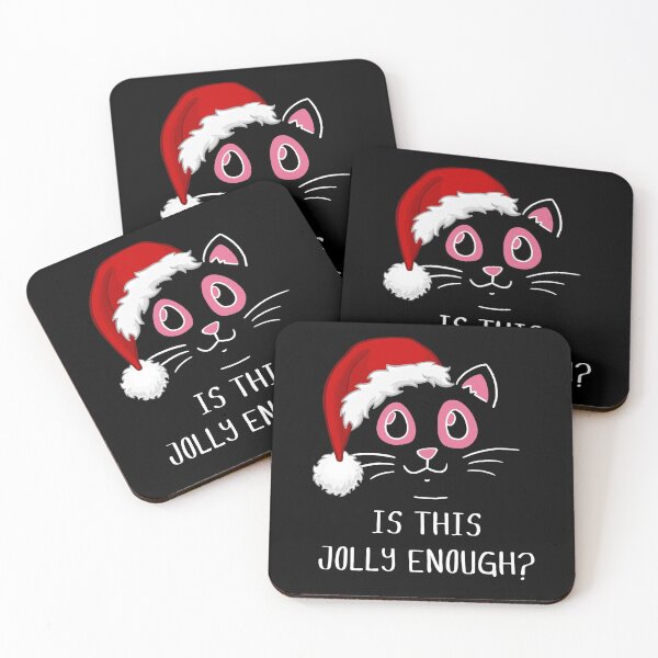 Item preview, Christmas Cat Santa. Is This Jolly Enough? designed and sold by Windmill Wildflowers.