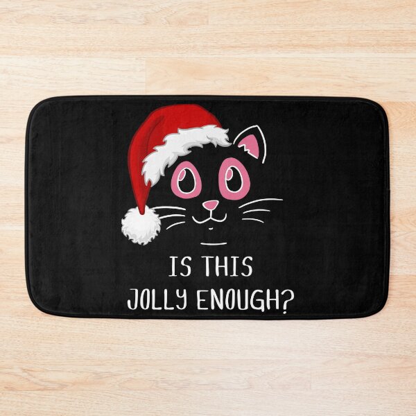 Item preview, Christmas Cat Santa. Is This Jolly Enough? designed and sold by Windmill Wildflowers.