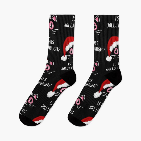Item preview, Christmas Cat Santa. Is This Jolly Enough? designed and sold by Windmill Wildflowers.