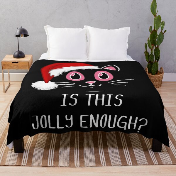 Item preview, Christmas Cat Santa. Is This Jolly Enough? designed and sold by Windmill Wildflowers.