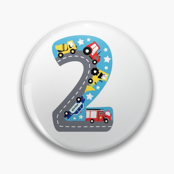 Item preview, Adorable design for kids featuring the number two designed and sold by BabyClub-by-JC.