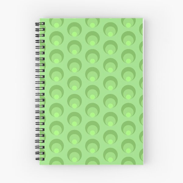 Item preview, Green modern circle pattern designed and sold by MinEkkoArt.