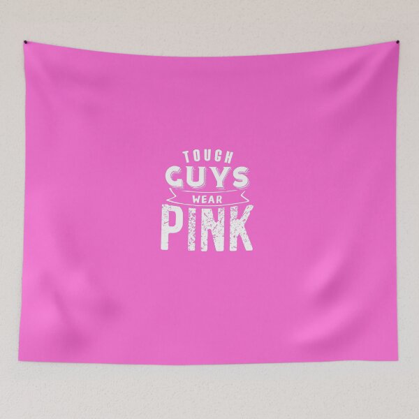 Item preview, Tough Guys Wear Pink Breast Cancer Warrior  designed and sold by ZETTIF ⭐⭐⭐⭐⭐.