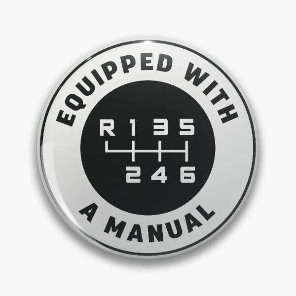 Item preview, Equipped with a Manual Transmission (For light background color, 6-speed, Reverse: top left) designed and sold by ApexFibers.