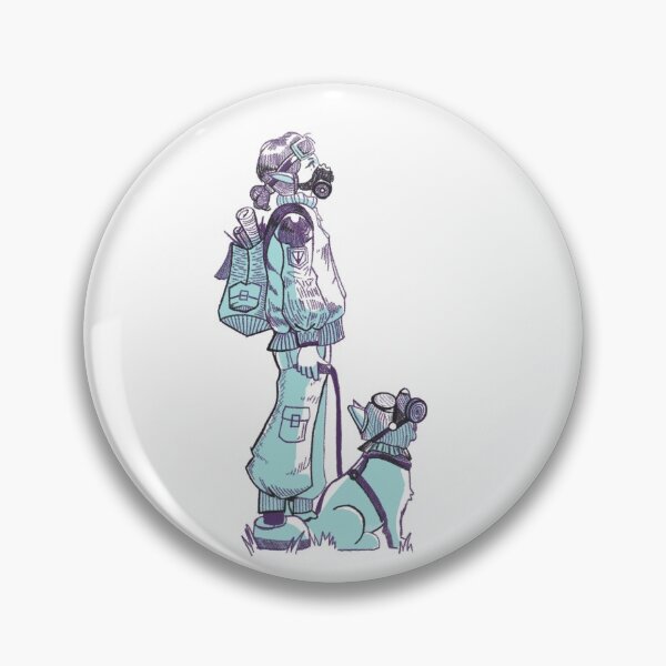 Item preview, Post apocalyptic scene girl and her dog designed and sold by AnthonyVdV.