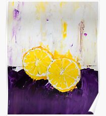 Lemon Scented Fruit Poster