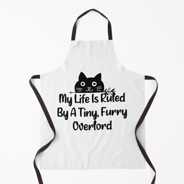 Item preview, My Life Is Ruled By A Tiny Furry Overlord , funny kitty  designed and sold by Drahmed.