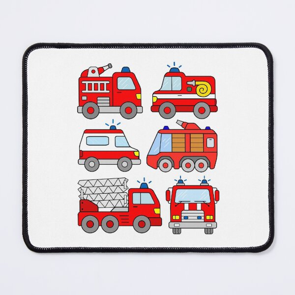 Item preview, Firetruck Firefighter Vehicle Ambulance designed and sold by samshirts.