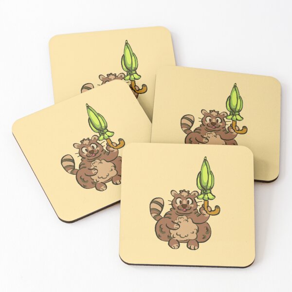 Item preview, I draw the trash bear with flying umbrella scene / stardew valley designed and sold by RansRoom.