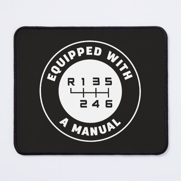 Item preview, Equipped with a Manual Transmission (For dark background color, 6-speed, Reverse: top left) designed and sold by ApexFibers.