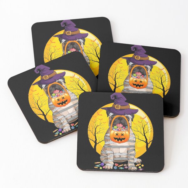 Item preview, Cute Halloween Costume Pug Mummy Dog Lover designed and sold by BaseStore.