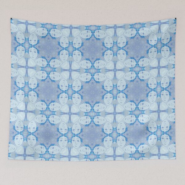Item preview, Water Babies Open Water Swim Art Abstract 2 Jenny Meehan  designed and sold by Jenny Meehan Art Prints and Patterns  .