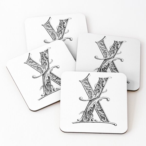 Item preview, Ornamental letter X designed and sold by Cretalyst.