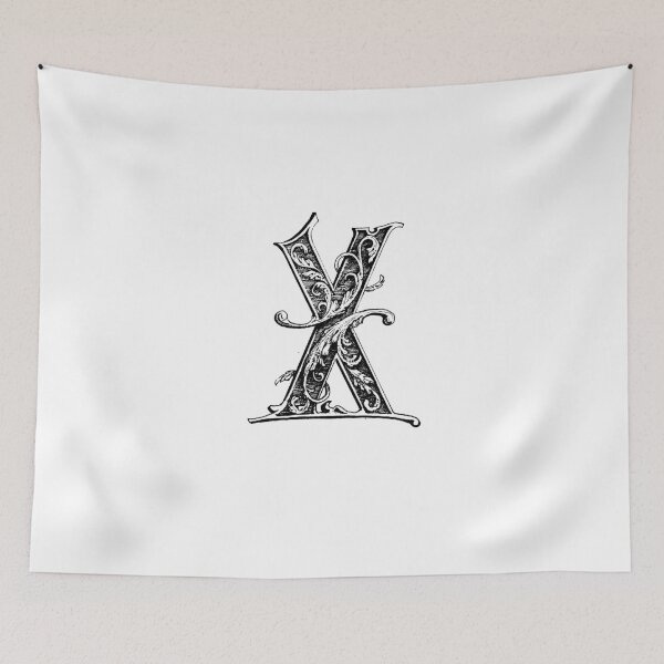 Item preview, Ornamental letter X designed and sold by Cretalyst.