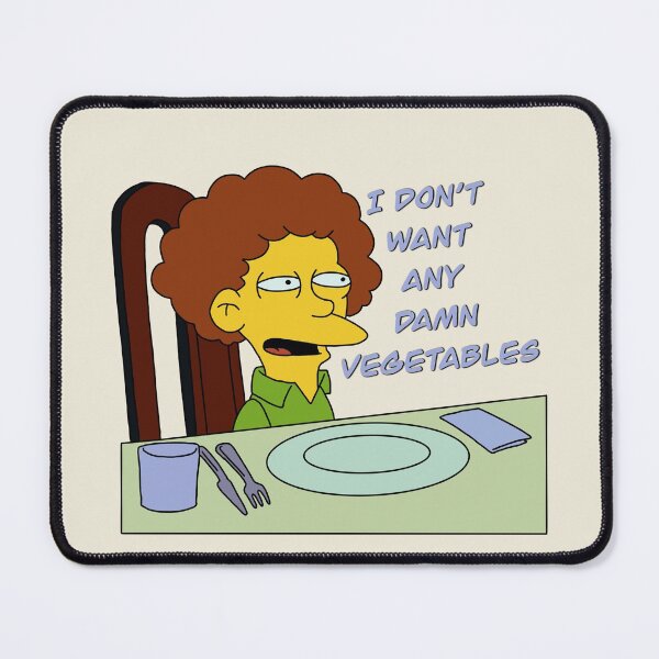 Aperçu de l'œuvre Les foutus légumes des Simpson créée et vendue par thebcarts.