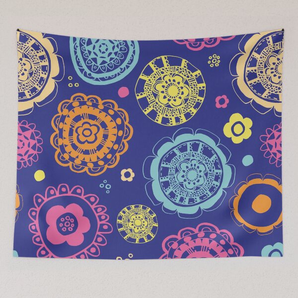 Item preview, Doodle Flower Wheels designed and sold by IndyaCreates.