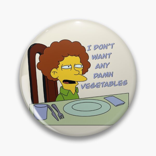 Item preview, Simpsons Damn Vegetables designed and sold by thebcarts.