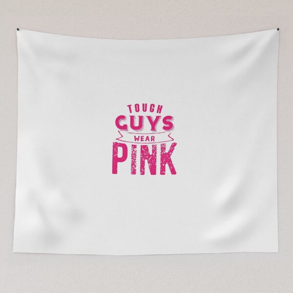 Item preview, Tough Guys Wear Pink Breast Cancer Survivor  designed and sold by ZETTIF ⭐⭐⭐⭐⭐.