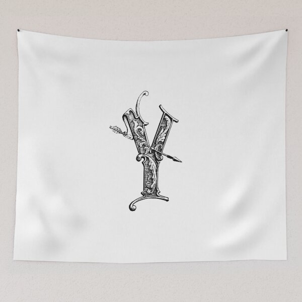 Item preview, Ornamental letter Y designed and sold by Cretalyst.