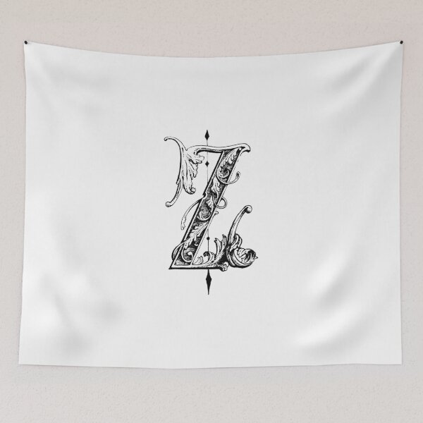 Item preview, Ornamental letter Z designed and sold by Cretalyst.