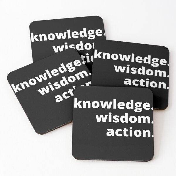 Item preview, Knowledge wisdom  action  designed and sold by KingsManKind.