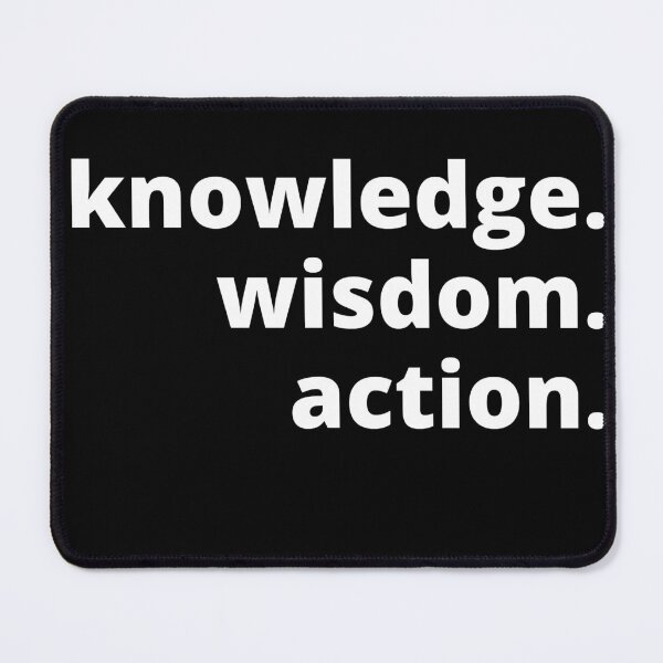 Item preview, Knowledge wisdom  action  designed and sold by KingsManKind.