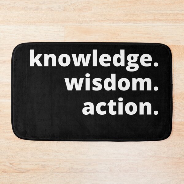 Item preview, Knowledge wisdom  action  designed and sold by KingsManKind.