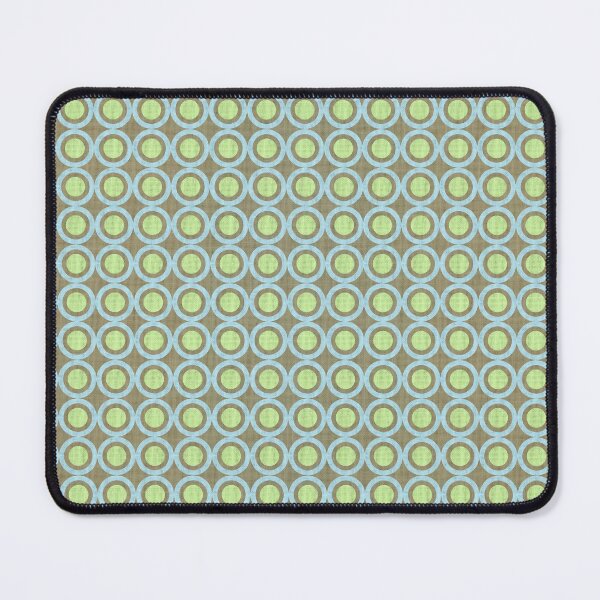Item preview, Mid Century Modern Bubble Dots Brown and Green Abstract Pattern designed and sold by Shadowlight21.