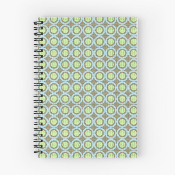 Aperçu de l'œuvre Motif abstrait à pois à bulles marron et vert du milieu du siècle créée et vendue par Shadowlight21.