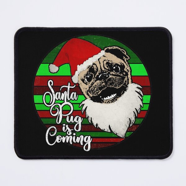Item preview, Christmas Pug Santa designed and sold by RiffXS.