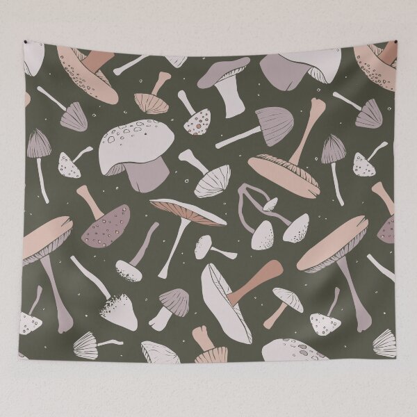 Item preview, Woodsy - Olive designed and sold by ArtbeatIllustra.