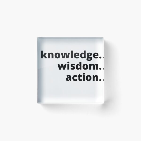 Item preview, Knowledge wisdom  action 2 designed and sold by KingsManKind.