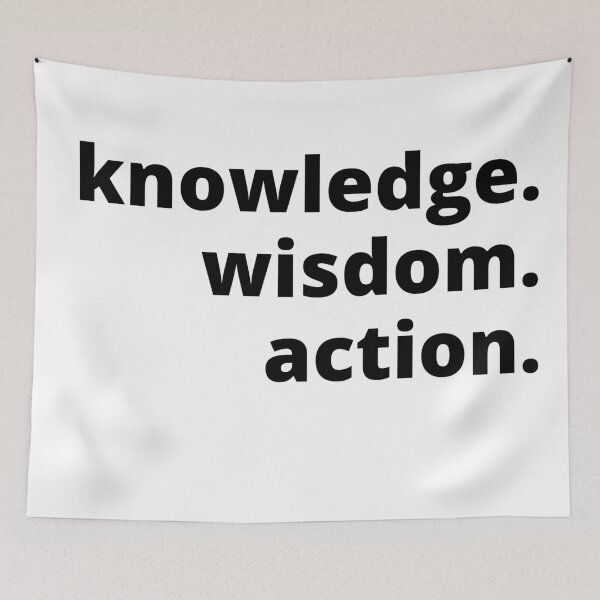Item preview, Knowledge wisdom  action 2 designed and sold by KingsManKind.