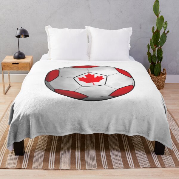 Item preview, canada flag football designed and sold by ZiphGames.