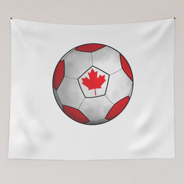 Item preview, canada flag football designed and sold by ZiphGames.