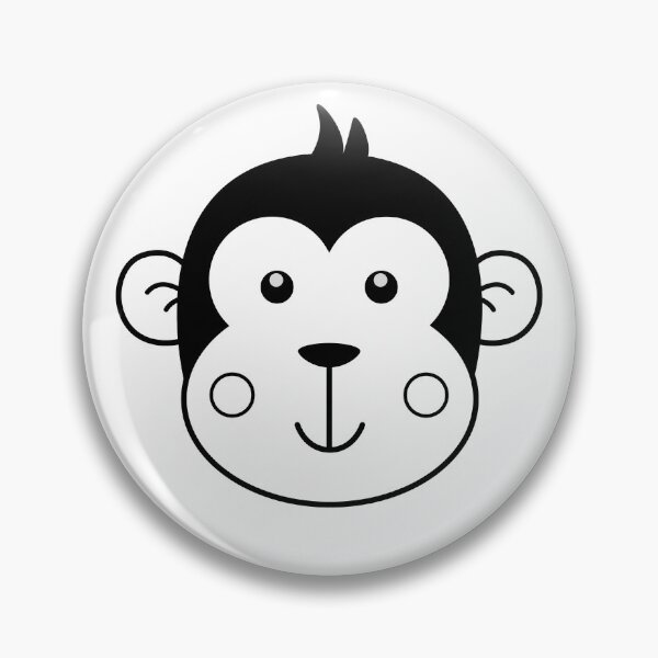 Item preview, Cute Monkey Head designed and sold by samshirts.
